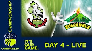 🔴 LIVE Guyana v Windward Islands  Day 4  West Indies Championship 2024  Saturday 23rd March [upl. by Ahsielat]