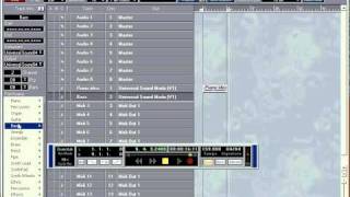 Steinberg Cubase VST3251 Complete Tutorial 01 Eight Steps To Your First Midi Recording [upl. by Jarl]