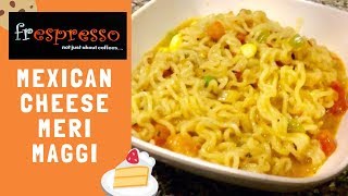 Mexican Cheese Meri Maggi  Sabse Tasty Maggi in Solapur  Frespresso  Food Vlogs Official [upl. by Reh636]