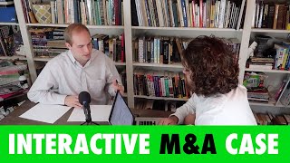 Full Interactive Consulting Interview Case MampA  Case Interview Prep  quotNewSportsquot [upl. by Warfeld]