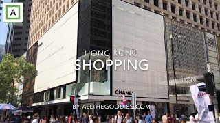 Hong Kong Shopping  The best areas and malls  allthegoodiescom [upl. by Demaggio]