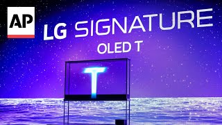 LG unveils ‘world’s first’ wireless transparent OLED TV at CES 2024 [upl. by Colwell273]