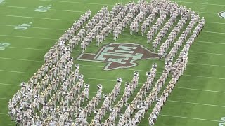 Texas AampM marching band halftime show vs Notre Dame 🤘🏼 notredame texasam [upl. by Gill]