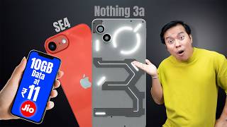 Nothing phone 3a is here  iPhone SE4  Jio 10GB Data Rs11  Realme UI 60 Updates iQOO Neo 10 [upl. by Fortin]