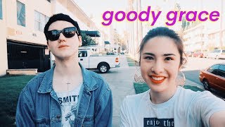 GOODY GRACE Interview meeting Gnash  Jesse Rutherford gf Sahar Luna love EP [upl. by Kazue]