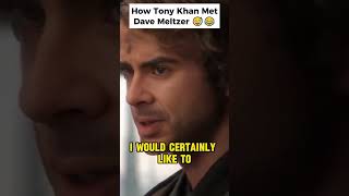 How Tony Khan First Met Dave Meltzer aew tonykhan [upl. by Geraint946]