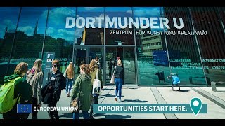 EUfunded in Germany regeneration of Dortmunder U [upl. by Ferna]