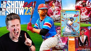 MY FINAL GOD SQUAD TEAM IN MLB THE SHOW 23  MLB The Show 23  Diamond Dynasty [upl. by Cinda730]