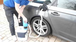 How to use an AdBlue Pump to refill your AdBlue tank [upl. by Akeit]