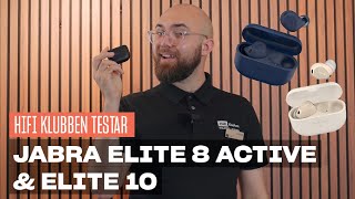 Jabra Elite 8 Active eller Elite 10 Vilken ska du välja [upl. by Nibram]