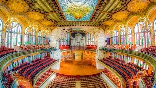 A Walking Tour of The Palau de la Música Catalana Barcelona [upl. by Schapira]