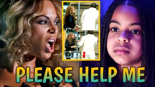 SHOCKING🔴BLue Ivy cries on Instagram saying Beyoncé slps her for interfering in hers n JayZ issues [upl. by Clarissa]