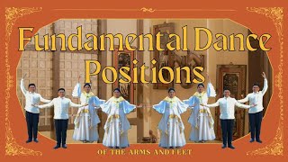 Fundamental Dance Positions of the Arms and Feet  Cariñosa Philippine Folk Dance cariñosa [upl. by Nonnah234]