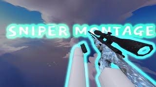 Roblox Rivals Sniper Montage🔥🔥 Moment [upl. by Tenom]