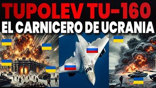 🔴ESPANTOSO BOMBARDEROS RUSOS TUPOLEV TU160 DESTROZAN a UCRANIA🔴 [upl. by Anneg983]