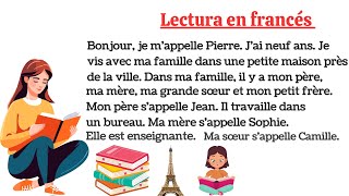 Lectura en FRANCÉS para practicar la pronunciación 📒  01 [upl. by Arracot333]