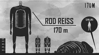 The Biggest Titan Of All  Attack on Titan Size Comparison [upl. by Nomzaj]