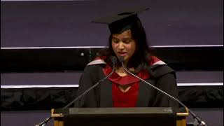 Graduation speech  Graduation ceremony 2020  2021  Sheffield Hallam University [upl. by Ennelram]