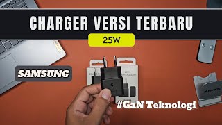 Official Power Adapter 25W Samsung Dengan Teknologi GaN [upl. by Ylicec]