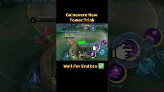 Guinevere Tower Tutorial Mobile Legend guinevere guineveretutorial shorts ml2b mobilelegends [upl. by Irollam]