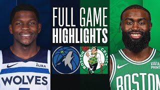 TIMBERWOLVES at CELTICS  FULL GAME HIGHLIGHTS  January 10 2024 [upl. by Farnham]