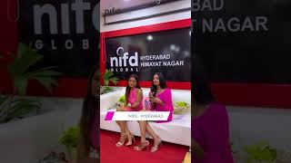 FeminaMissIndia2024 Catch Prakruthi Kambam and Bhavya Reddy at NIFD Global Hyderabad [upl. by Anerul]