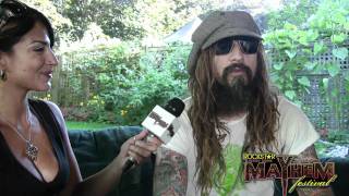 Mayhem Rob Zombie Interview [upl. by Adigun]