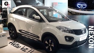 2018 Tata Nexon XZ with Aktiv accessories pack  mood lighting  detailed review  features [upl. by Ainala268]