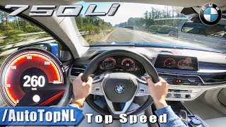 BMW 7 Series 2019 750i 44 V8 BiTurbo 261kmh AUTOBAHN POV by AutoTopNL [upl. by Chesnut504]