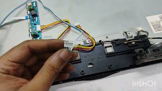 How to install New motherboard  LG 22 inch tv no powerDamaged motherboardLed tv repair [upl. by Etnaid]