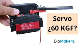 Servomotor de 60 KGF ¿Cómo funciona [upl. by Roos]