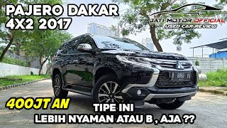 Mobil Bekas Review Pajero Dakar 4x2 2017  Nyaman Ultimate atau Yang biasa [upl. by Anah]