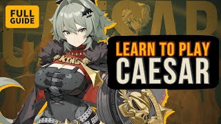 How To Build Caesar King  My Guide Zenless Zone Zero [upl. by Nura731]