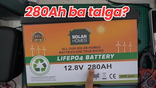 SolarHomes 128v 280Ah LiFePO4 Battery Testing Review [upl. by Llennaj625]