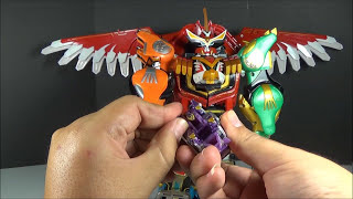 Power Rangers Wild Force Isis Megazord Review Gao Icarus EN ESPAÑOL [upl. by Atin]