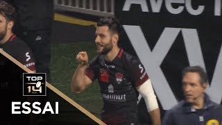 TOP 14  Essai Jonathan PELISSIE LOU  Lyon  Paris  J24  Saison 20172018 [upl. by Tneciv]