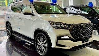 First Look  2024 SsangYong Rexton 4WD  White Color [upl. by Atinrev]