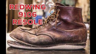 RED WING 9106 Resole 49 [upl. by Enilasor410]