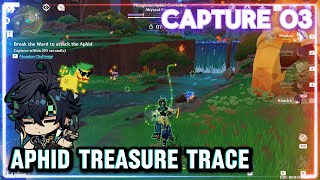 Aphid Treasure Trace Capture 3  Genshin Impact [upl. by Leihcim490]