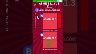 ASME B313 vs B311 shorts [upl. by Trutko534]