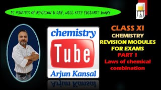 XI CHEMISTRY DAILY REVISION BYTE PART 1 [upl. by Osi465]