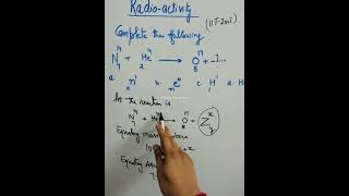 Trick to predict Nuclear reaction Radioactivity shorts [upl. by Ignatia]