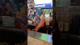 hoteliers youtubeshorts bartenderRahul special Bar special cocktail bideshi [upl. by Nosnek]