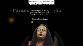 Seeds Of Past Karma  Yogananda Quotes  YQ43  shorts yogananda kriyayoga quotes [upl. by Elad148]