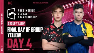 EN 2023 PMGC League  Group Yellow Day 4  PUBG MOBILE Global Championship [upl. by Aryt]