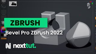 Zbrush 2022 New Feature  How to Use Bevel Pro in Zbrush 2022 [upl. by Eceinal223]