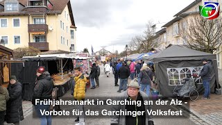 Frühjahrsmarkt 2023 in Garching an der Alz [upl. by Ettenay]