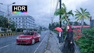 ☔🚶‍♂️ Nasirabad Chittagong  City Rain Walking Tour  Bangladesh【4K】🇧🇩 [upl. by Peugia]