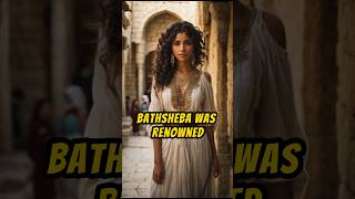 Exposing the Secrets of Bathsheba From Scandal to Redemption history shorts [upl. by Kermie]