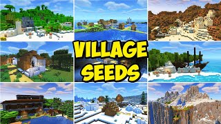 TOP 20 VILLAGE SEEDS For Minecraft 121 [upl. by Lotsirhc]